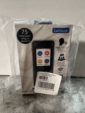 Ntl2000 Lexibook Interpretor Instant Talking Translator 75 Languages Interpreter