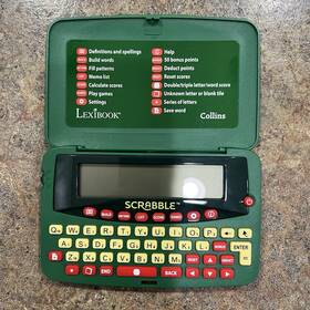 Scf-328aen Lexibook Deluxe Electronic Scrabble Dictionary