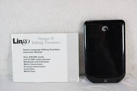 9zf2a2-500 Lingo Voyager Ii Talking Translator With Manual A312
