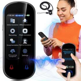 Jd-tm016 Marceaumart 2023 Upgraded Ai Translator Device 138 Online And 17 Offline La... Free Shipping