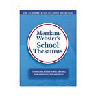 Merriam-webster Merriam Webster 78 School Thesaurus Grade 9-11 Hardcover 704 Pages 081413001785