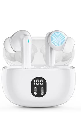 Merryking 494010055547 Language Translator Earbuds 3-in-1 144 Languages And Accents