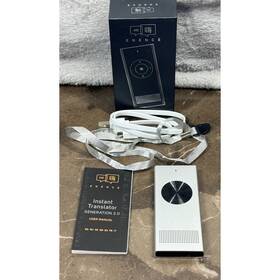 Muama 13141 Enence Instant Translator Gen 2.0 Unisex Os Silver Voice Language Device