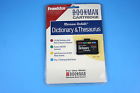 Mwd-2001 Franklin Bookman Cartridge Merriam-webster Dictionary
