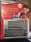 Mws-1940 Mws1940 Franklin Electronics Speaking Merriam-websters School Dictionary New 084793100321