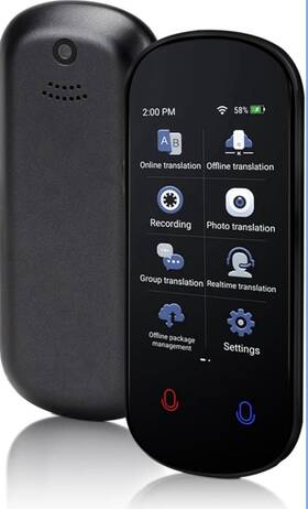 Ningkpow Fyj-z22 Language Ai Translator Device Two Way Real-time Voice Translation 138 Languages