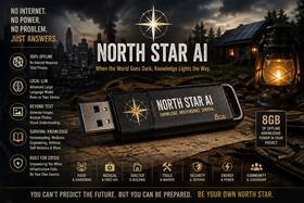 North Star Ai Lm-01 Offline Usb Survival Tool Local Llm No Internet Private Chat Vision Assistant