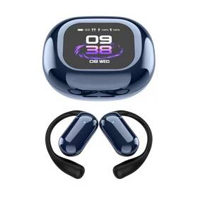 Ohmvolta-q16s Ohmvolta 761946889721 Ai Translation Earbuds Real Time Ows Lcd Touch Screen Headphones