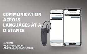 Jy17609 Peiko Brand New Translator Earbud 32 Languages Real-time Translation