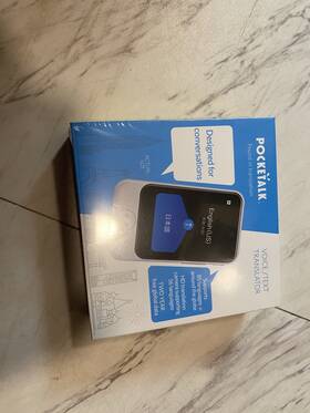 282310 Pocketalk S Voice Translator - White