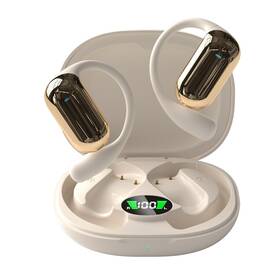Qxc-ear-q16s-offwhite Podafu Real Time Translator Earbuds Ai Language Earphone For Iphone And An