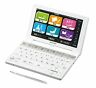 Pw-sj2-w Sharp Color Electronic Dictionary Brain Junior High School 787766395013