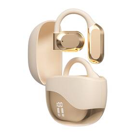 Qxc Yabuda Qxc-ear-m62-off Ai Translation Earphones Ows Real Time 144 Language Qxc-m62 Milky White