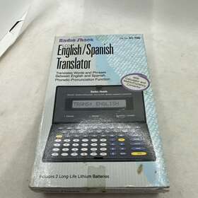 63-798 Radioshack New Radio Shack Lcd English/spanish Language Translator Cat. No