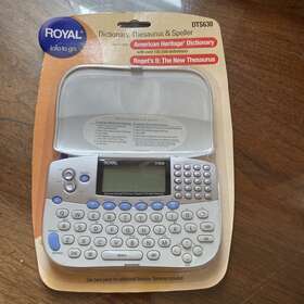 Sts630 Royal 022447168488 Thesaurus/dictionary/speller Brand New Open Box Works Great