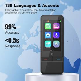 F6-c1 Ruisj Ai Translator Smart Language Device Real-time With 139 Languages