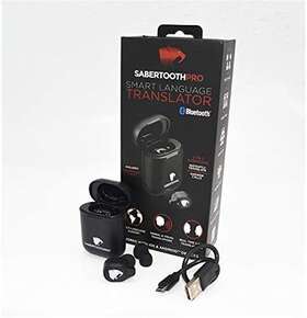 Vlt450 Sabertooth Pro Smart Voice Foreign Language Translator Bluetooth Earphone