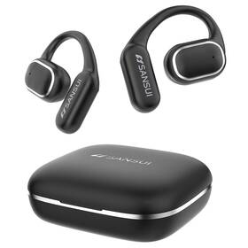 Sansui 198401999501 Ai Translation Earbuds Real Time 6-in-1 Bluetooth 6.0 Language Translator Ear