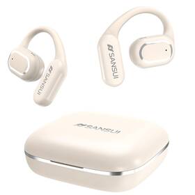 Sansui 198401999518 Ai Translation Earbuds Real W12-ivory White