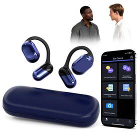 Cy-ows-qh-010-us-blue Schainyan Ai Translator Earbuds Wireless Bluetooth - 164 Languages Translation And No S