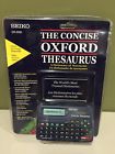 Sei-er2100 Seiko Electronic Spell Checker Oxford Concise Thesaurus Crossword 810242000146