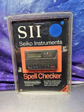 2096301100 Seiko Instruments Sii Spell Checker In Original Packaging Dead Stock