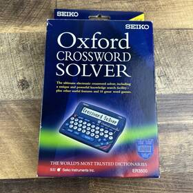 Er3500 Seiko Oxford Crossword Solver-new