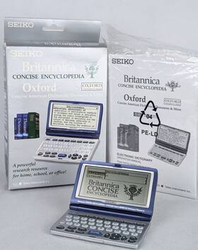 Er7500 Seiko Britannica Concise Encyclopedia Dictionary Thesaurus -