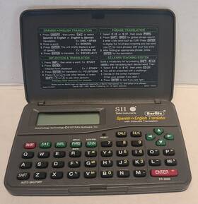 Tr2020t Seiko Seiko-sii Berlitz-spanish To English Translator With Inflected Translation-