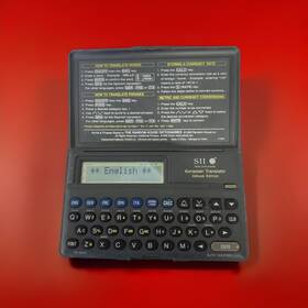 Tr-3000 Seiko Tr3000 Sii European Translator Deluxe French German Spanish Italian Engl