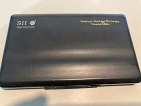Wp5400ahdpe Seiko Instruments Sii Handheld American Heritage Dictionary Personal Edition