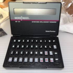 W590240896 Selectronics Wordfinder Wf225 Portable Language Translator With Case