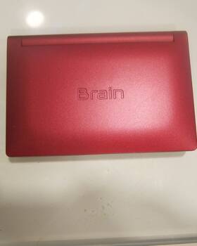 Pw-na1-r Sharp Compact Type Electronic Dictionary Brain Japanese English Red Pw-na1