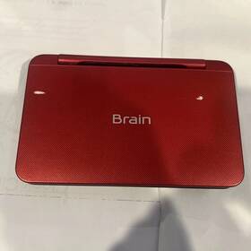 Pw-sh5-b Sharp Color Electronic Dictionary Brain Model Red