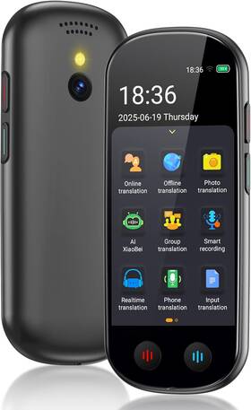 Simbago 445047664663 Language Translator Device No Wifi Needed Ai With Chatgpt Two Way R
