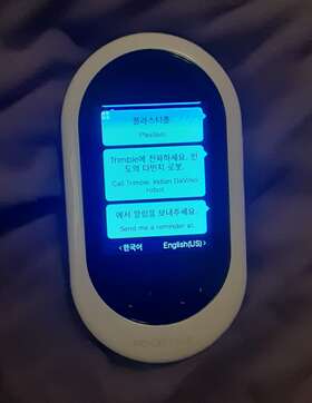 Sourcenext 858028008054 Pocketalk Used But Like Mint Condition Translator In White