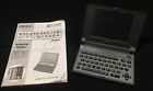 Sr8000 Seiko Rare Japanese To English Electronic Dictionary Tested With Manual