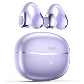 Rq-t06-pu Srich Ai Translation Earbuds Real Time - 144 Languages And Accents 50 Hours Battery