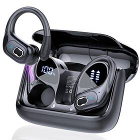 Hd65-ai-202509251041 Stecei Ai Translation Earbuds Real Time 164 Language Translator Earbud 3-in-1 Black