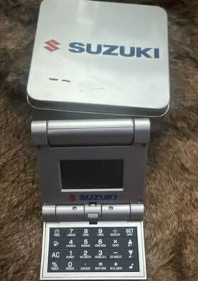 99950-40791 Suzuki Handheld Electronic Translator World Time Calculator Timer Battery