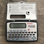 Tes-118ap Franklin Pocket Translator Phrasebook Used