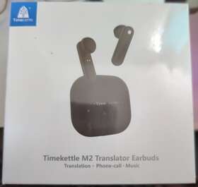 Timekettle 191893129074 M2 Language Translator Earbuds - Black