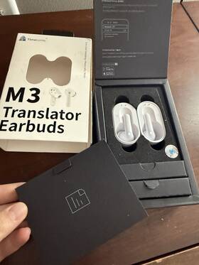19264400073 Timekettle M3 Language Translator Earbuds White