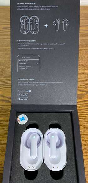 Timekettle 192644000734 M3 White Noise Cancellation 3 In 1 Live Language Translator Earbuds