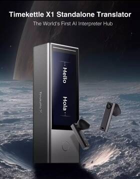 E6g0di000293 Timekettle X1 Ai Interpreter Hub Standalone Translator