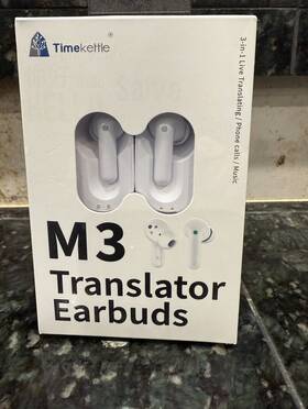 Tk-m3 Timekettle M3 Language Translator Earbuds Online And Offline Translation