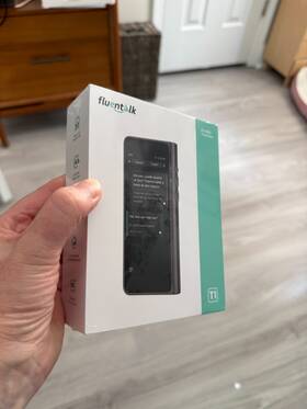 X0044jhldn Timekettle T1 Fluentalk Translator Portable