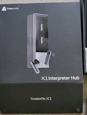 Timekettle X1 192644002127 Ai Interpreter Hub Device 40 Languages Instant Translation. Used