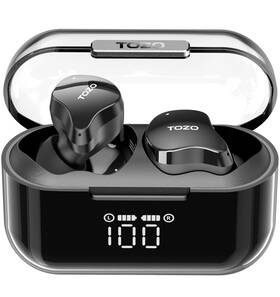 B0bcfqy7zy Tozo T18 Wireless Earbuds Bluetooth 5.3 Ipx8 Waterproof 4 Mics Long Battery