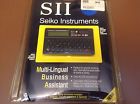 Tr370 Seiko Instruments Sii Multi-lingual Business Assistant Vintage 1993 Model